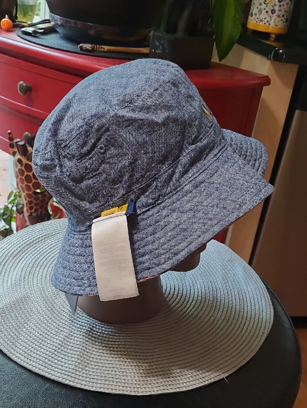 Ralph Lauren Patchwork Reversible Cotton Bucket Hat